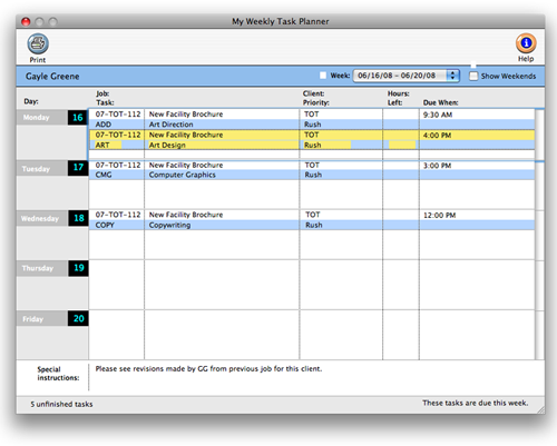 appointed weekly task planner 2022