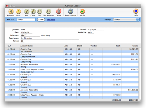 A Full General Ledger Accounting Software